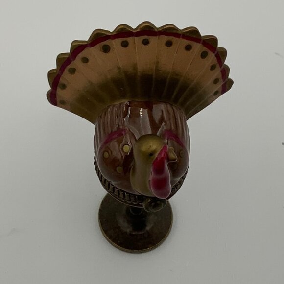 PHB MIDWEST OF CANNON FALLS Trinket Box FALL HOLIDAY SERIES TURKEY VINTAGE - Picture 6 of 7